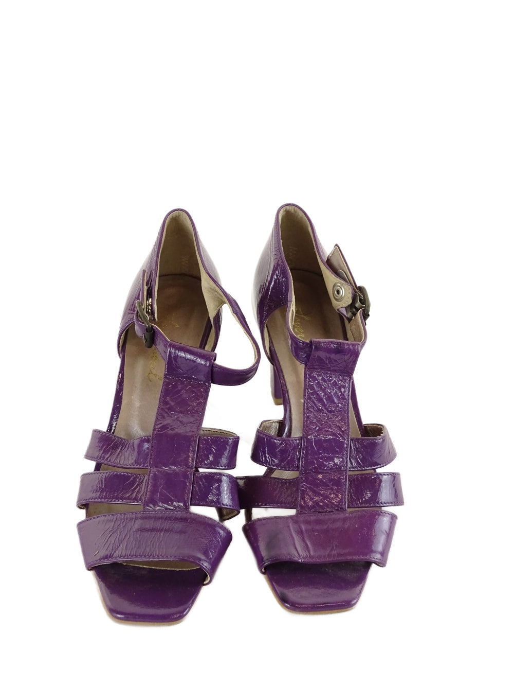 Lover Soul Purple Strap Heels AU/US 7 (EU 38)