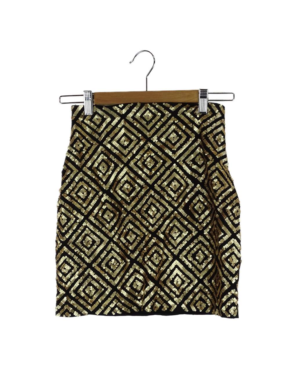 Maurie and Eve Black and Gold Mini Skirt 8