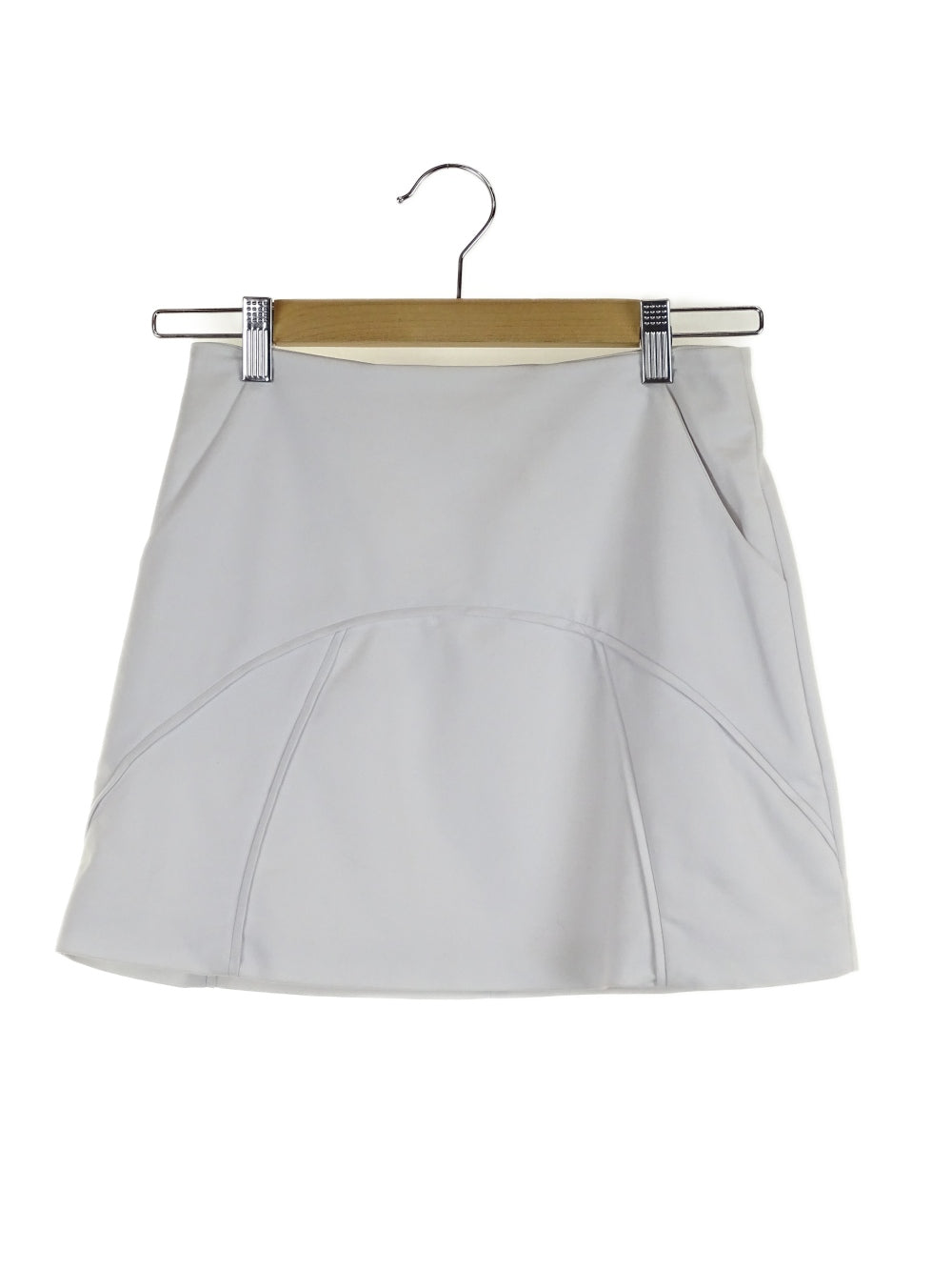 Mahalia Brown White Mini Skirt 6
