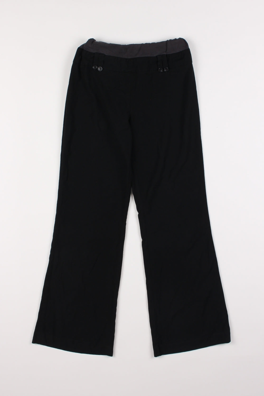 Bub2b Black Wide Leg Maternity Pants 10