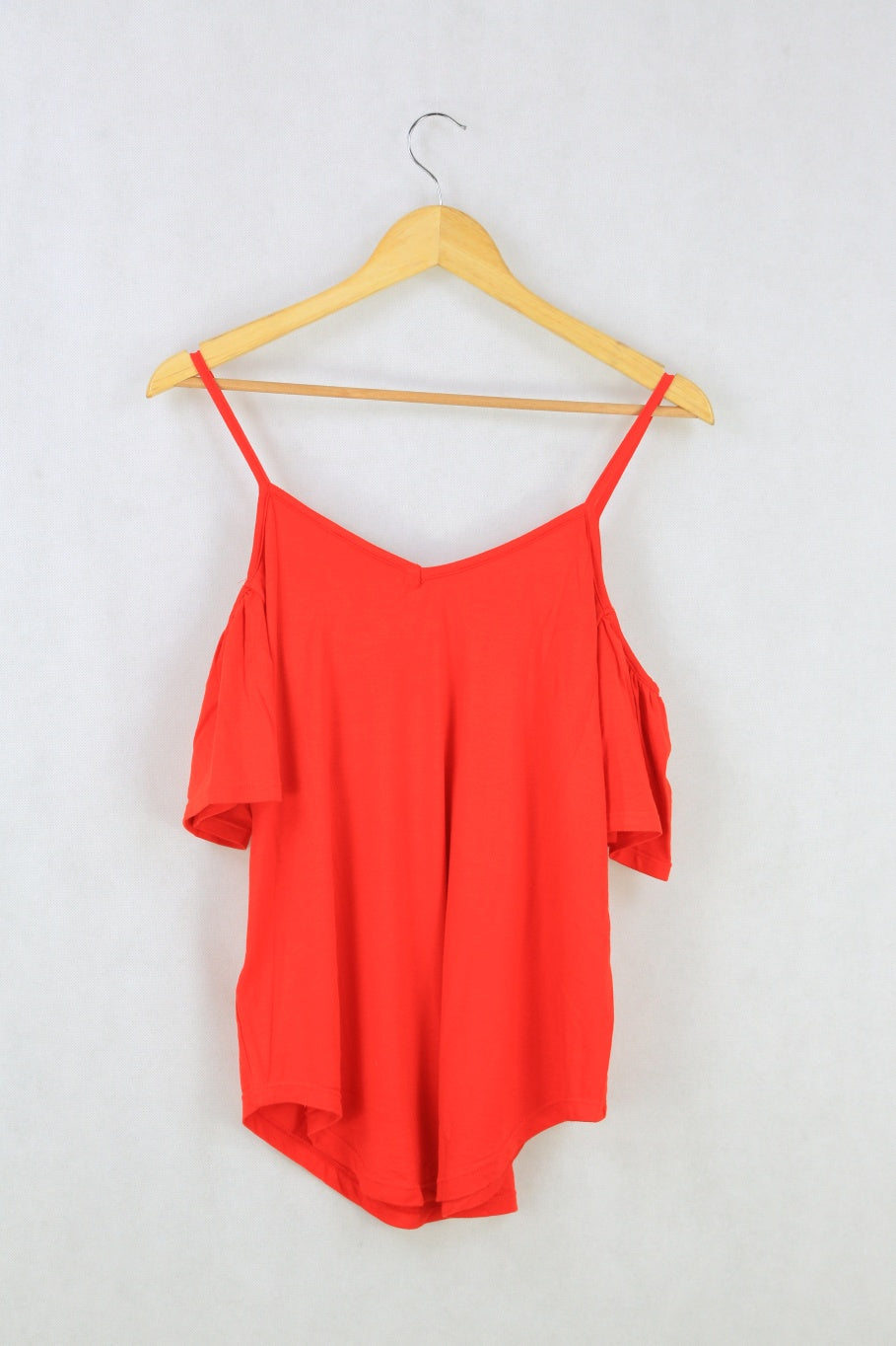 French Connection Cold Shoulder Top- S