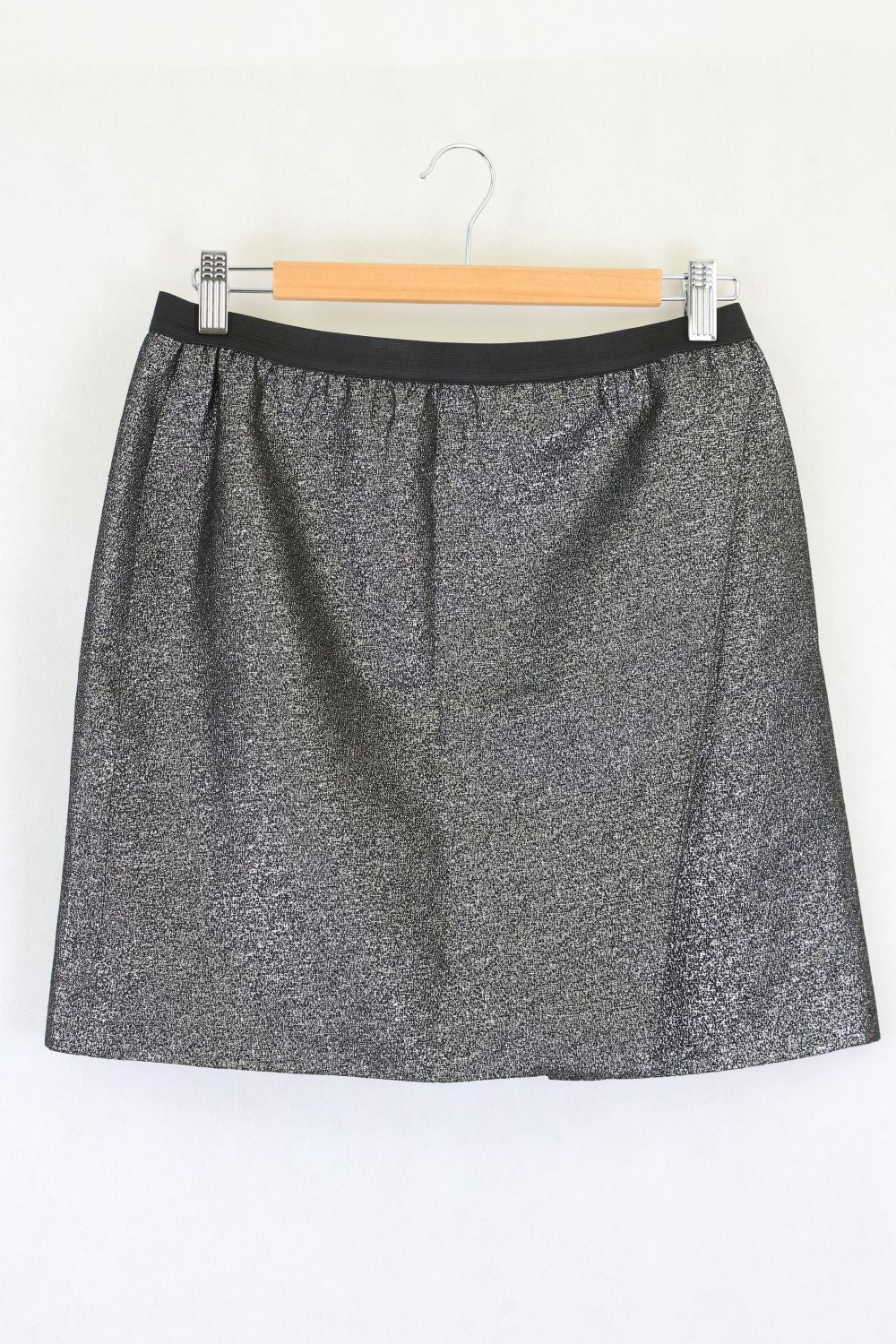 Seed Metallic Cross Over Skirt-10