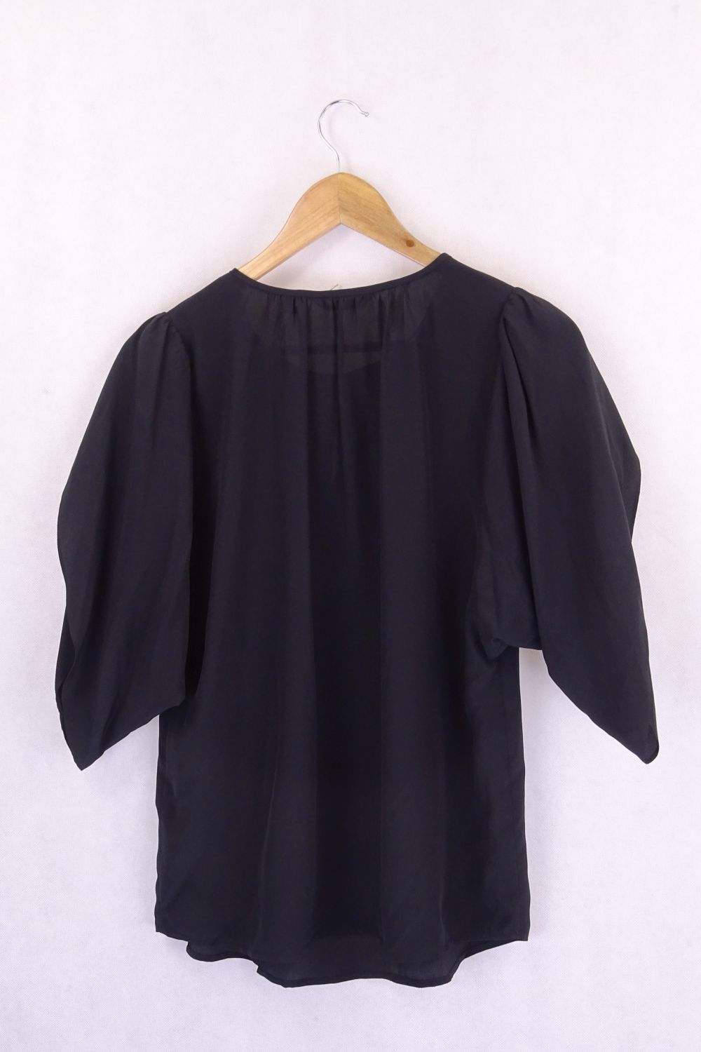 Country Road Black Blouse XS