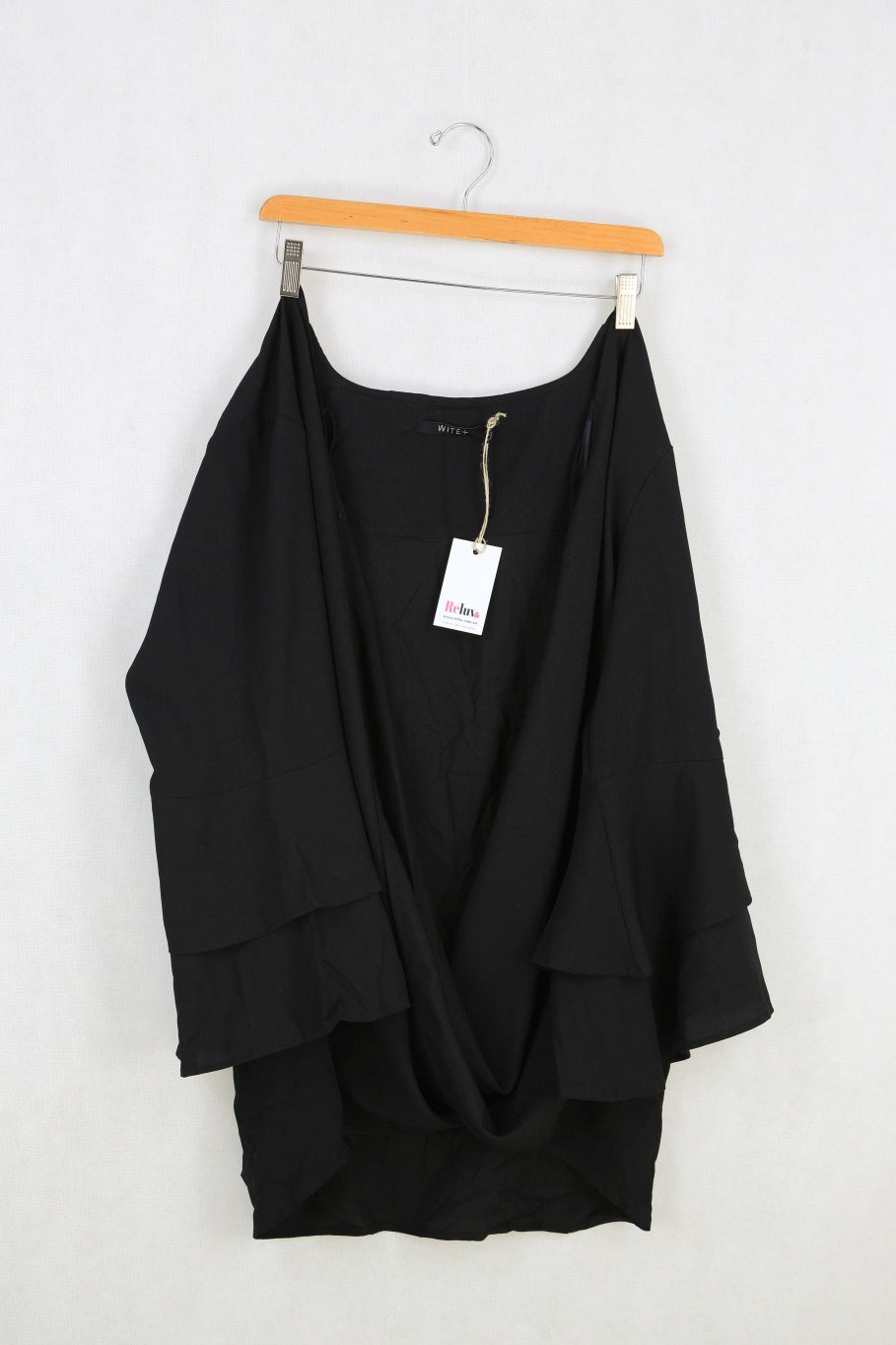 Wite+ Black Crossover Blouse 20