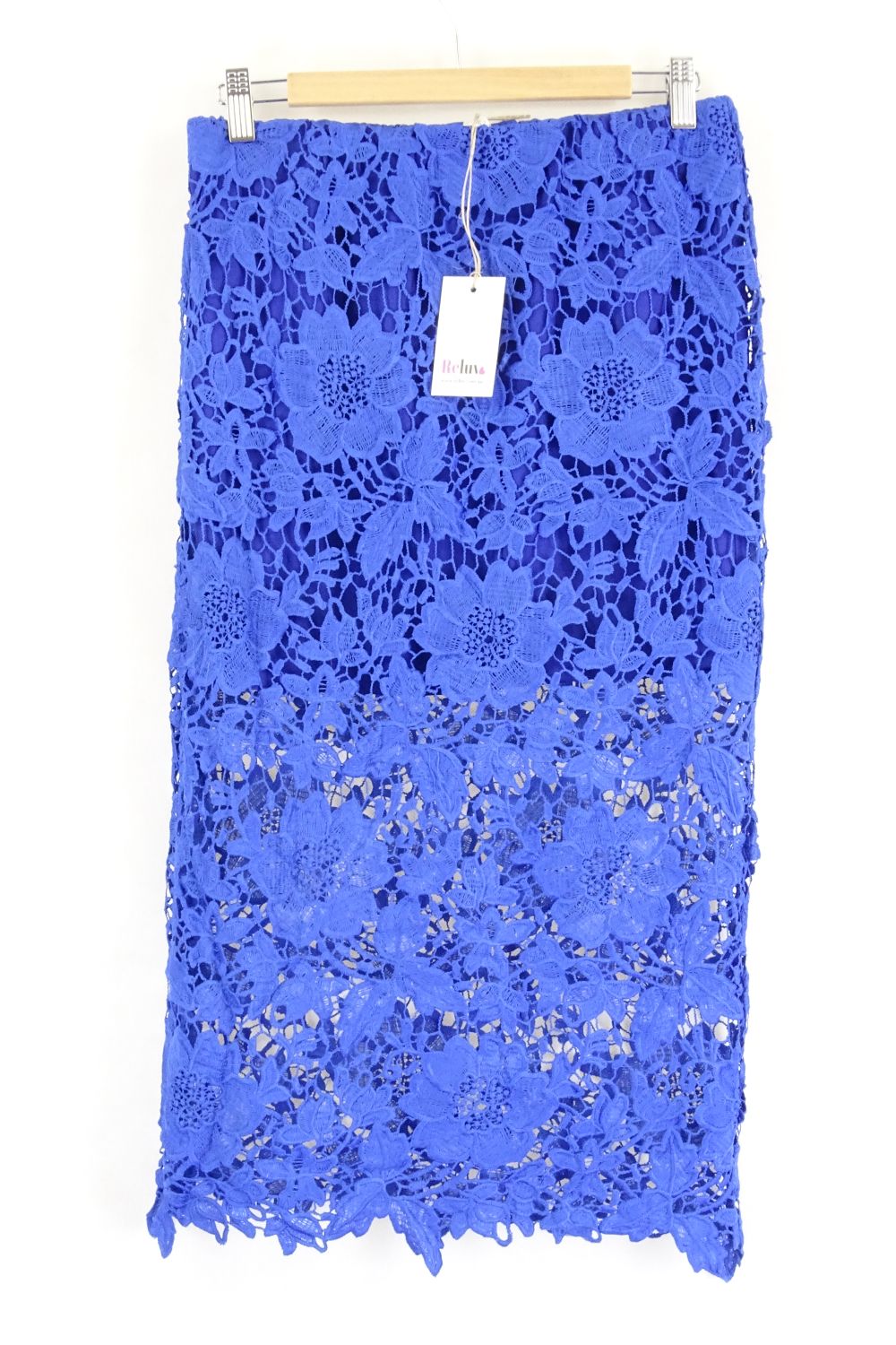 Ministry of Style Blue Lace skirt