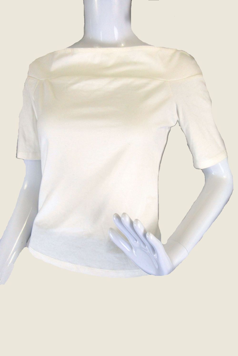 Dotti Size M White Top