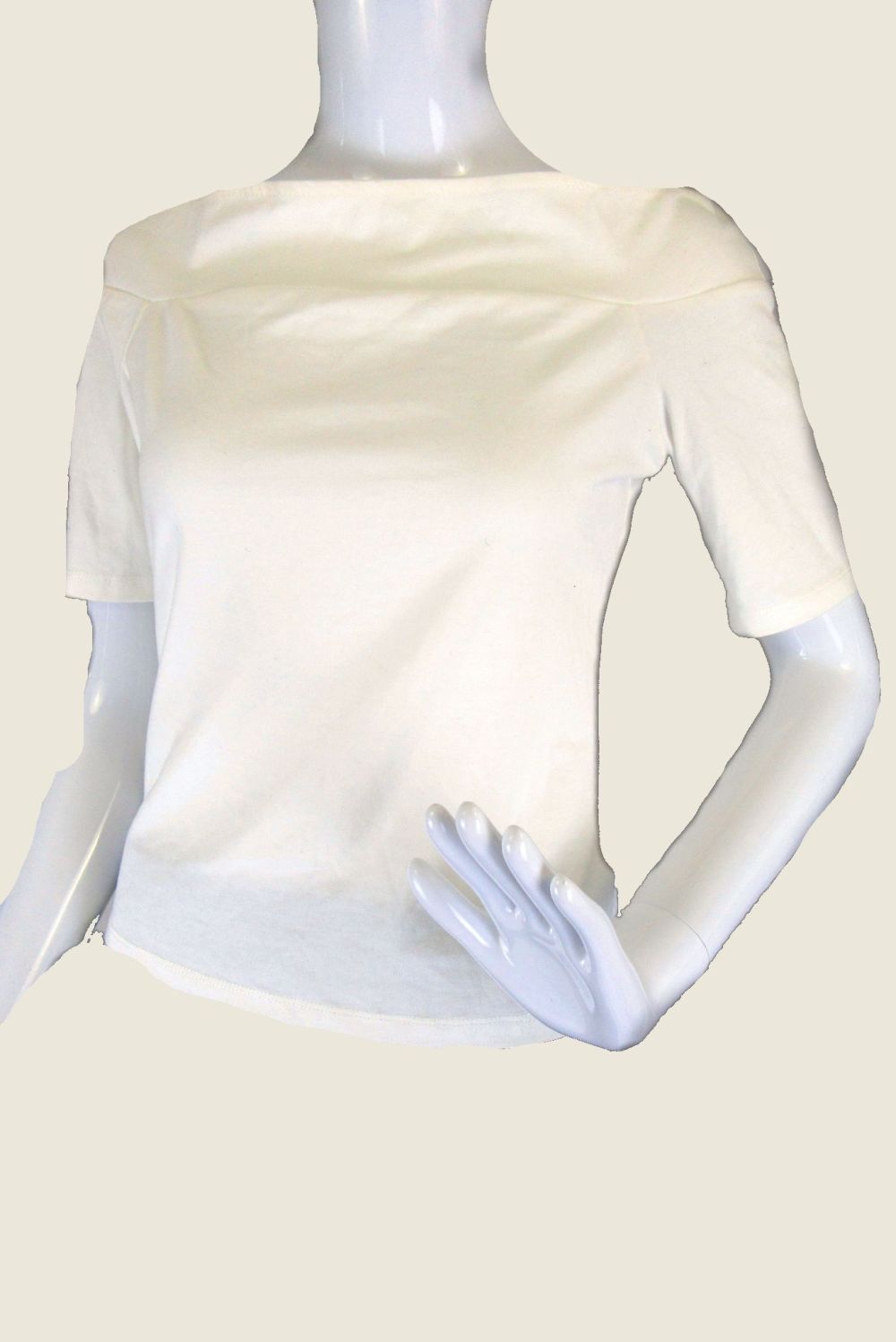 Dotti Size M White Top