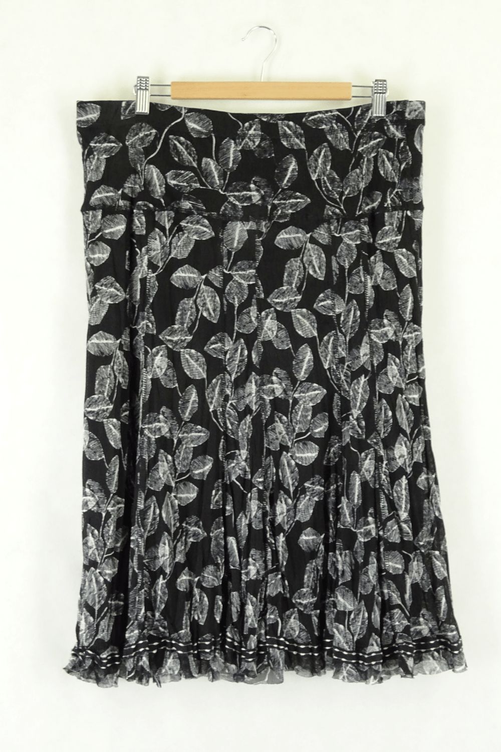 W Lane 14 Skirt Black And White
