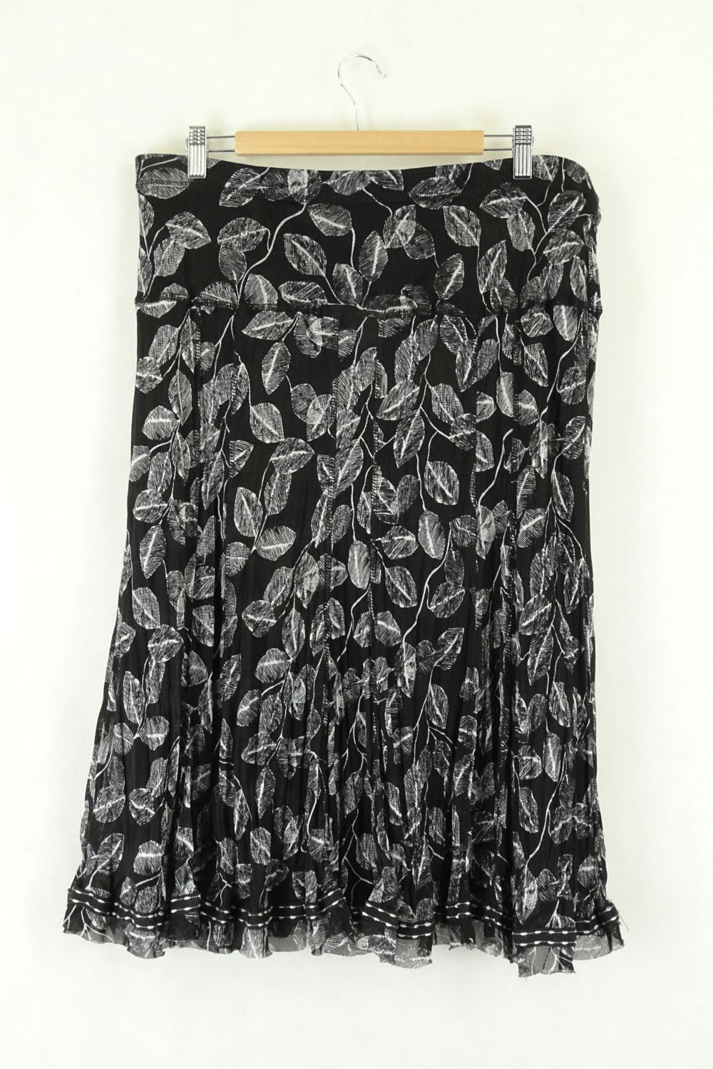 W Lane 14 Skirt Black And White