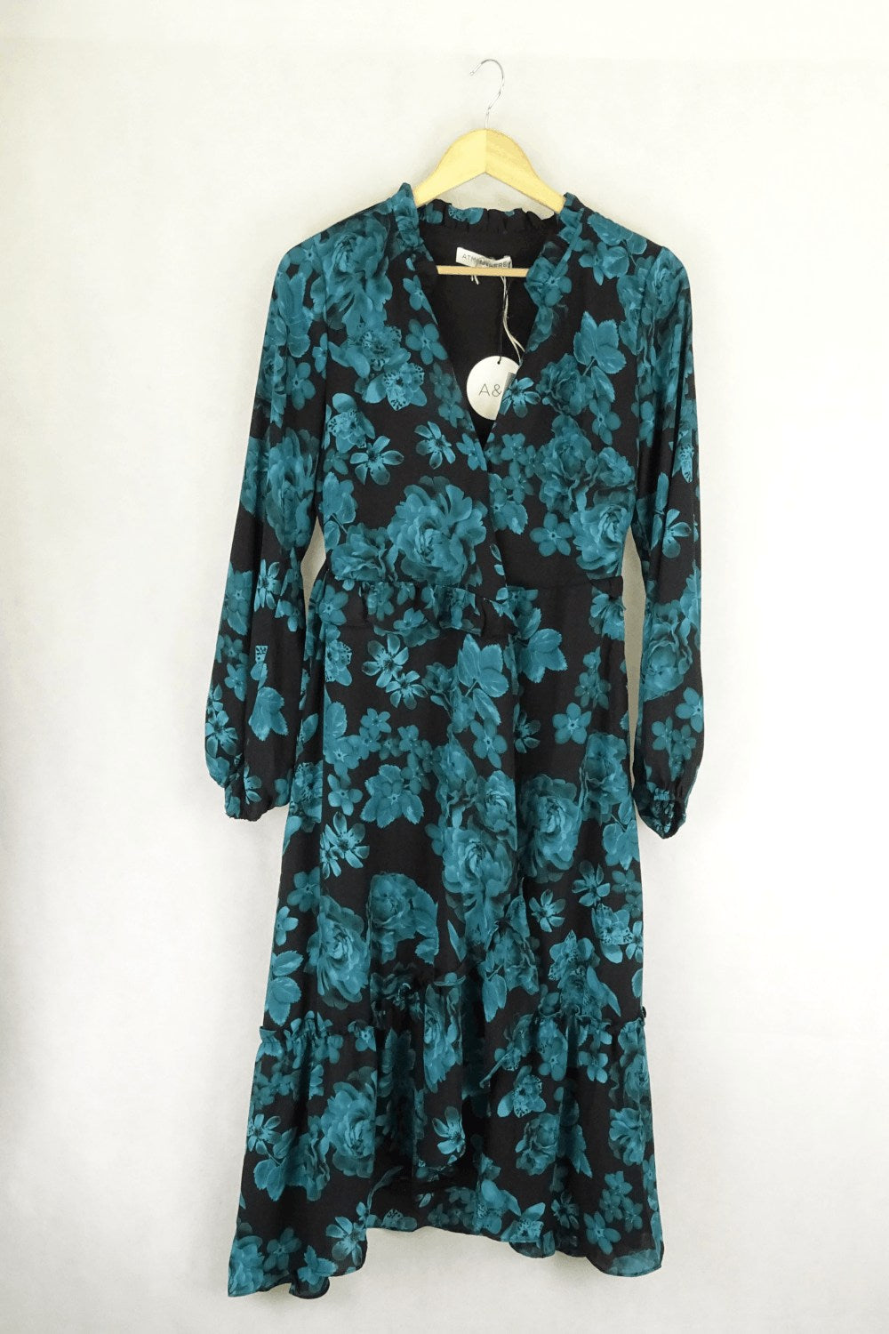 Atmos And Here Floral Wrap Dress 10