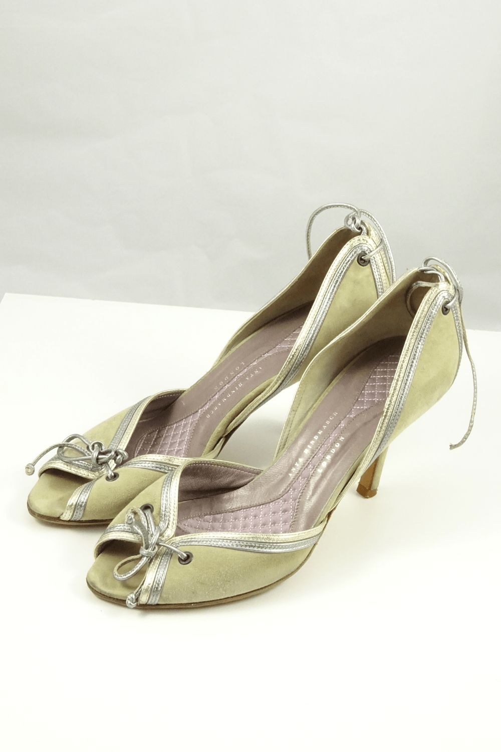 Anya Hindmarch Stone Sandals  36.5