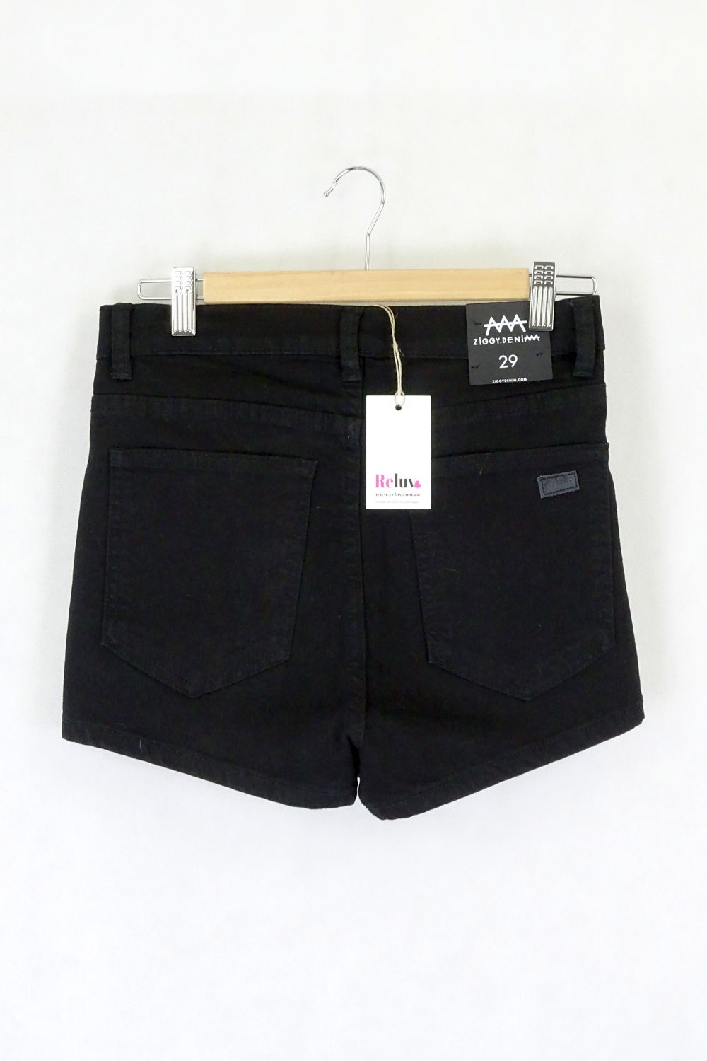 Ziggy Denim Black Shorts 30 (AU12)| Use code FREESHIP at Checkout