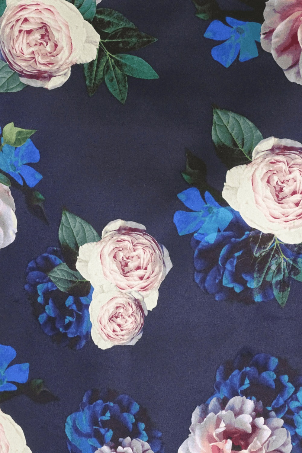 Forever New Blue Floral Skirt 10