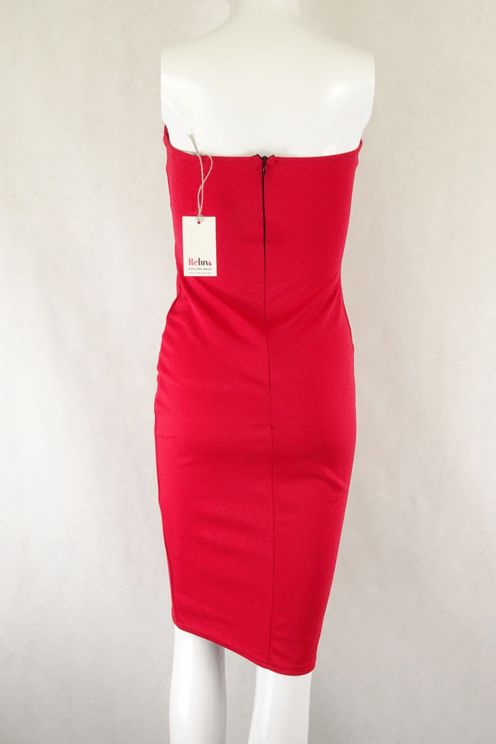 Missguided red dress best sale