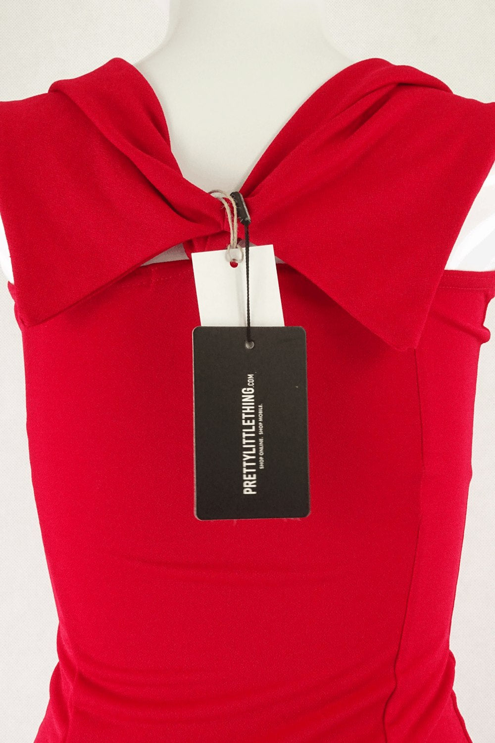 Prettylittlething Red Dress 6