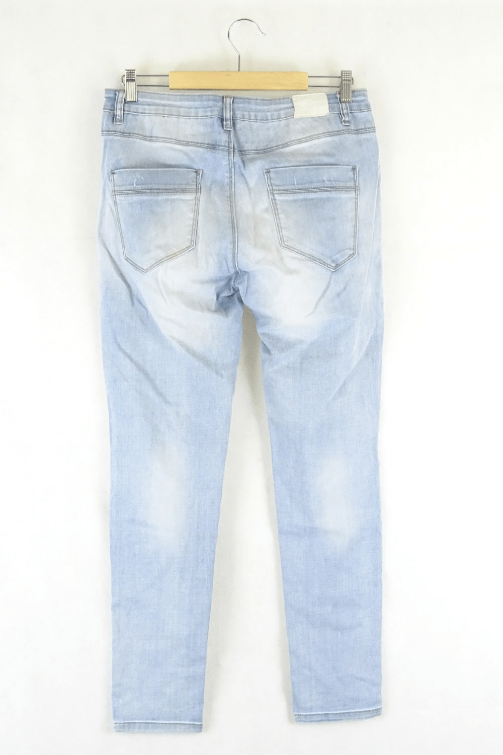 Bianco Washed Denim Skinny Jeans 1 (8 - 10AU)