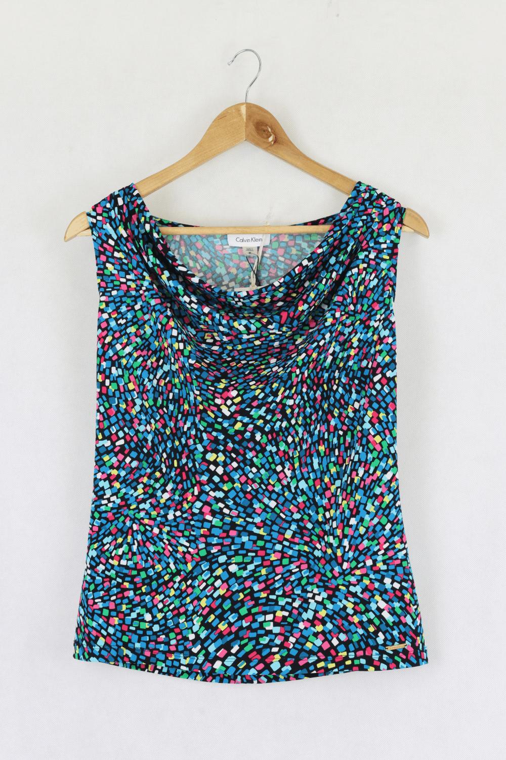 Calvin Klein Printed Top M