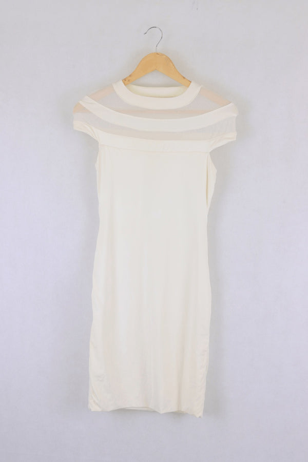 Kookai White Dress 1 (Au10) - Reluv Clothing Australia