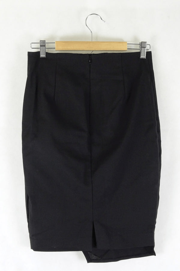 Portmans Black Skirt 10 - Reluv Clothing Australia