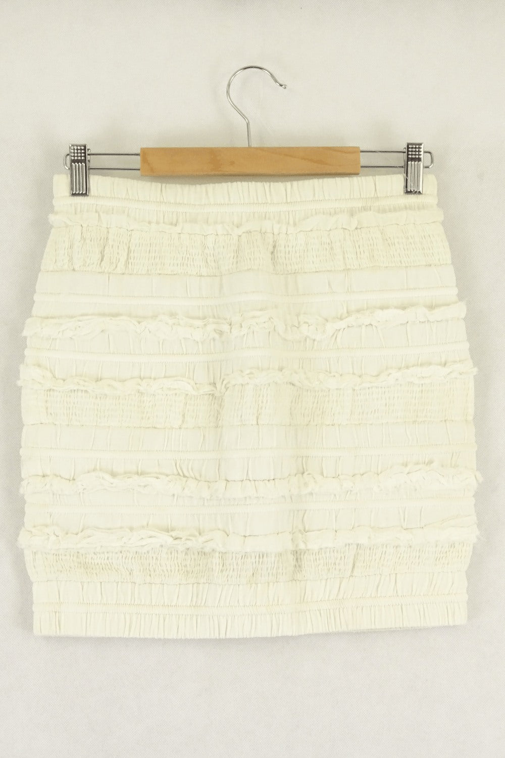 Iro White Skirt 38 (AU 10)