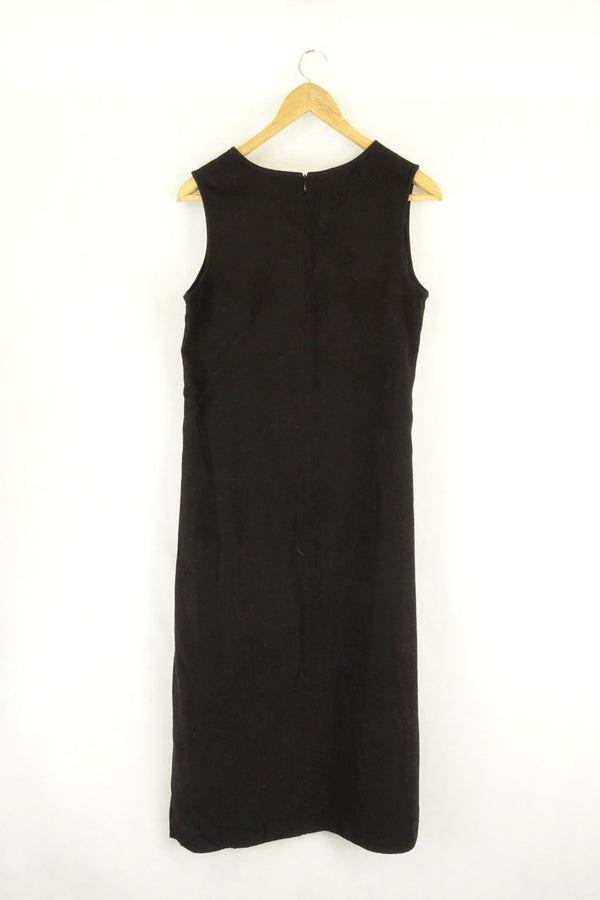 Witchery Black Tunic Dress 12 - Reluv Clothing Australia