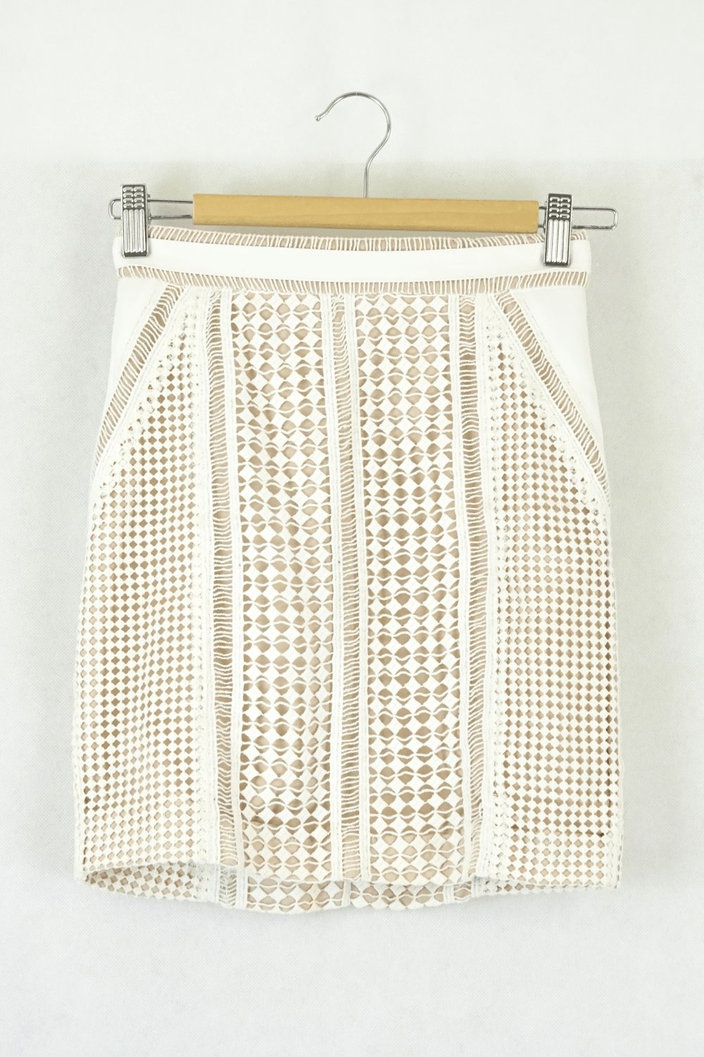 Bardot White Lace Skirt 6
