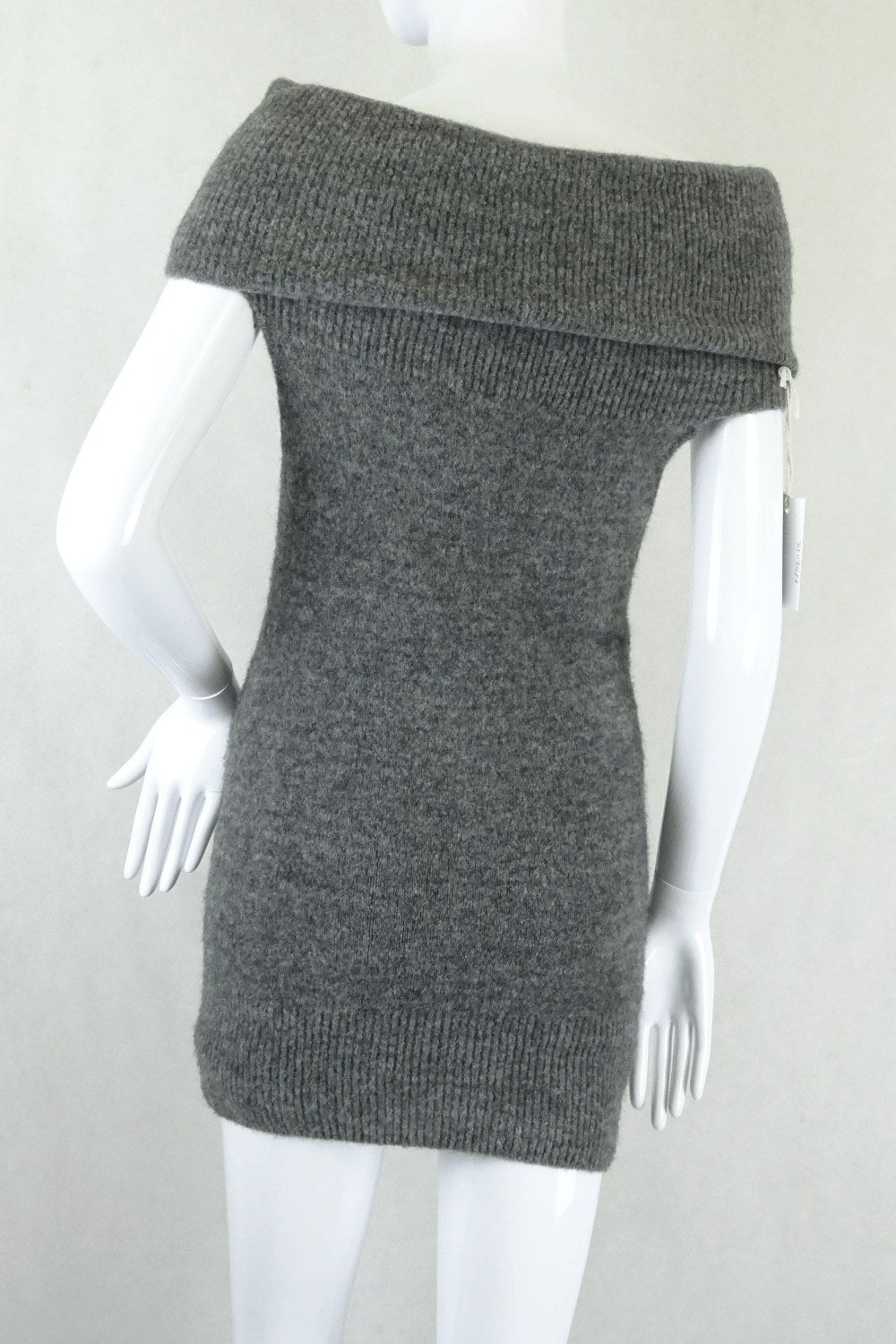 Country Road Grey Knitted Tunic S