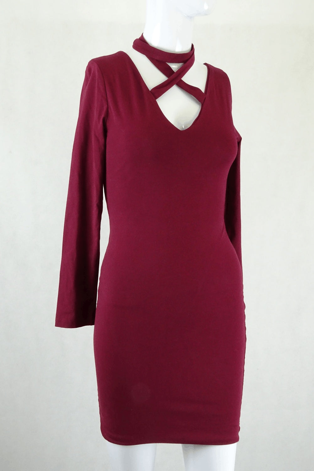 Luvalot Maroon Dress 8