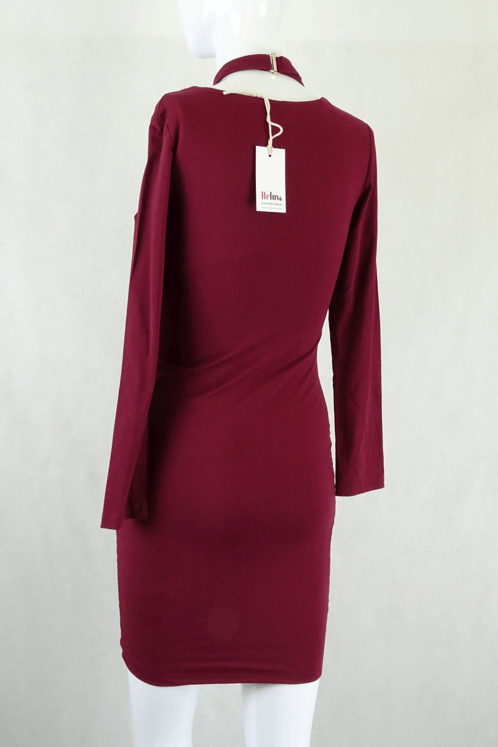 Luvalot Maroon Dress 8