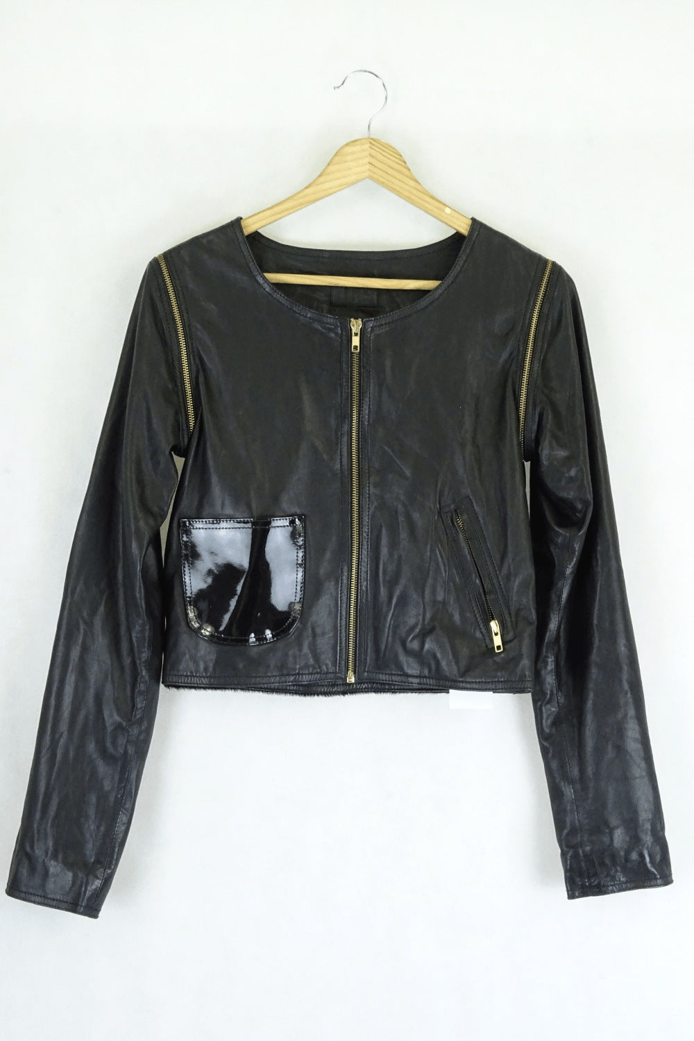Aje Leather Jacket 10