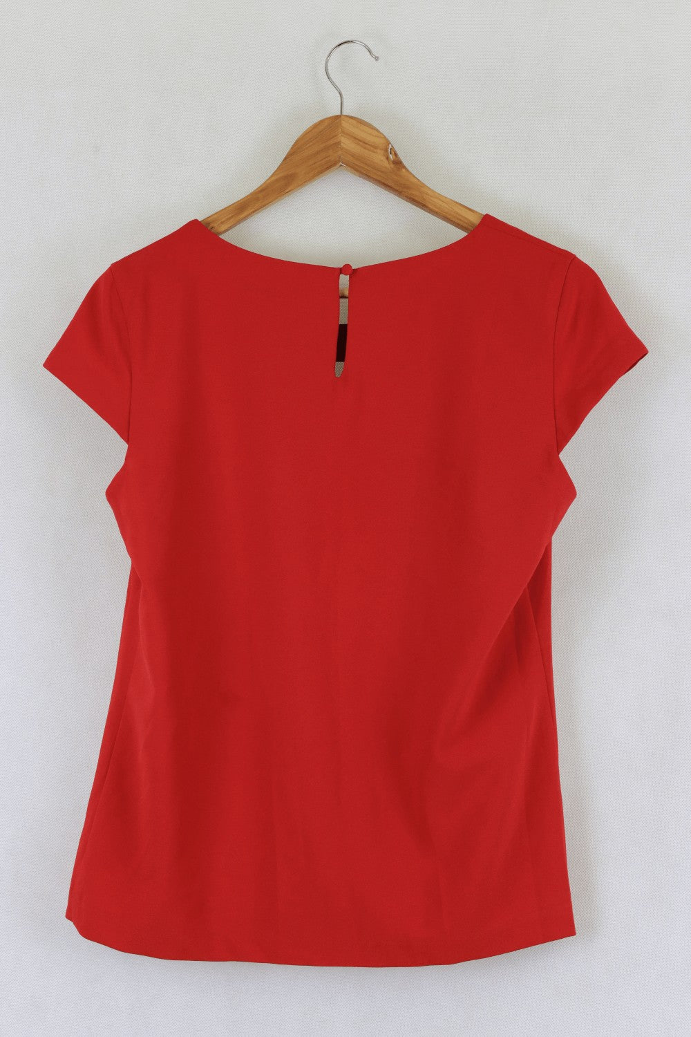 Jacqui E Red Blouse 8