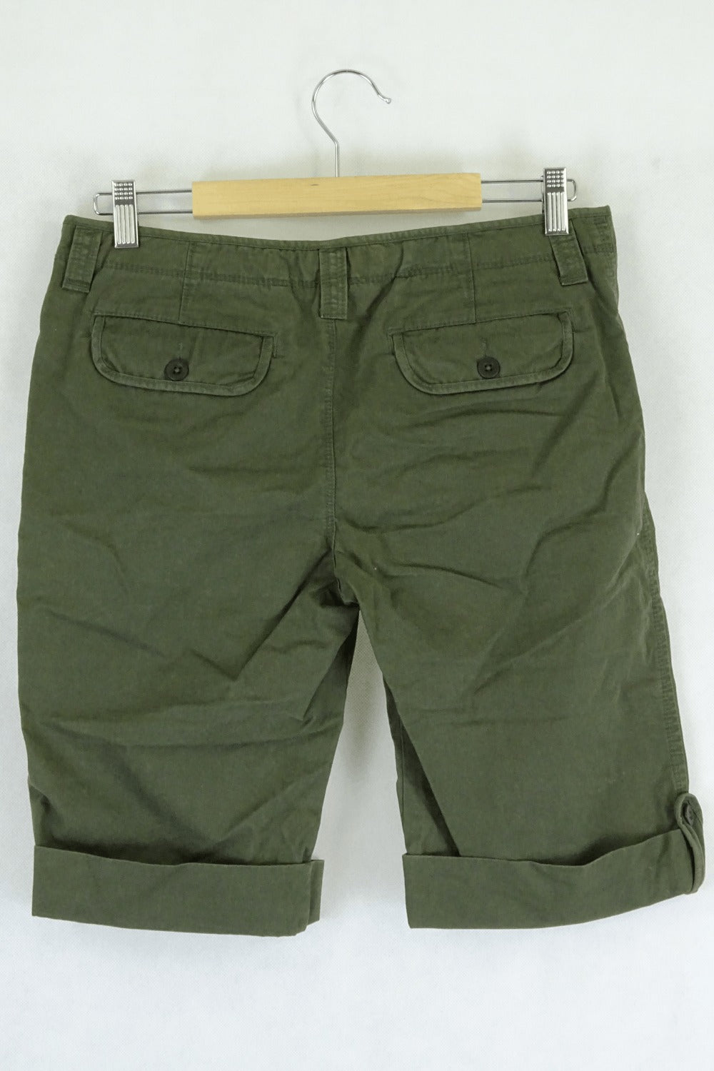 Old Navy Olive Shorts Us 6 (10AU)