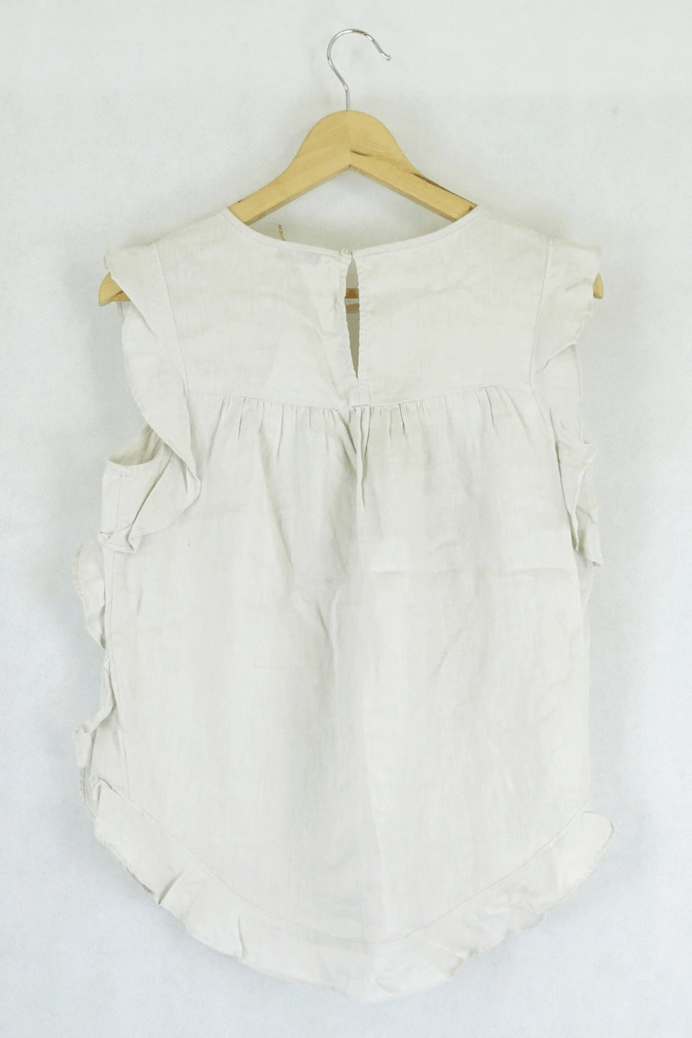 Country Road Linen Sleeveless Top XS