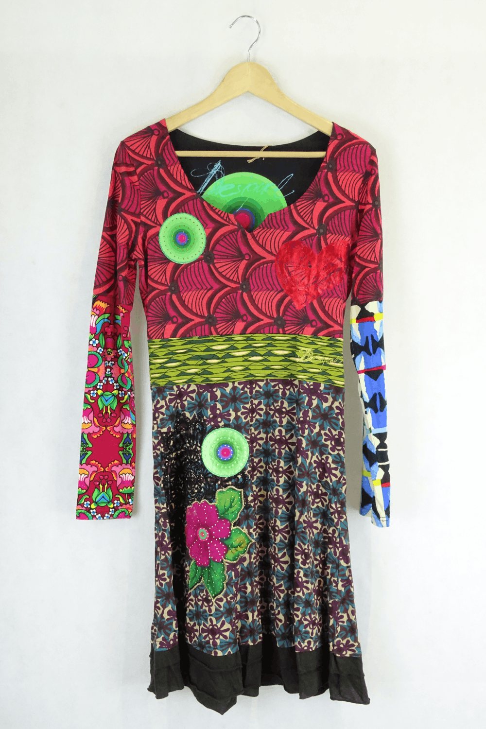 Desigual Rainbow Dress S