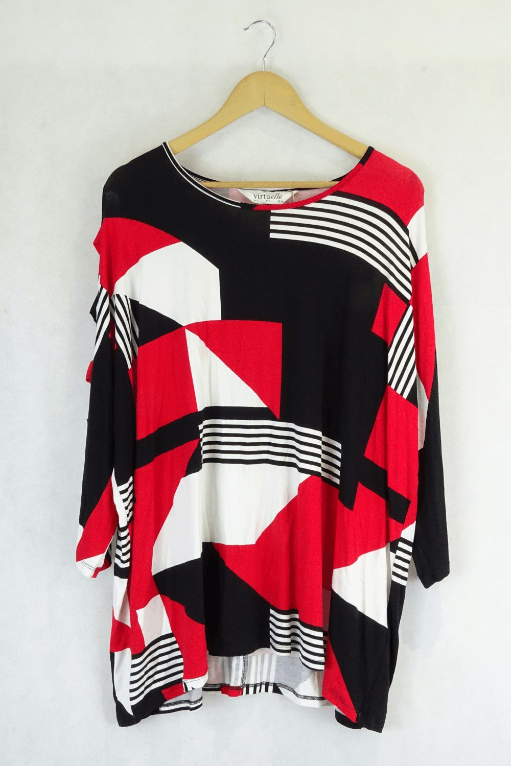 Virtuelle Multi Coloured Top Geometric S