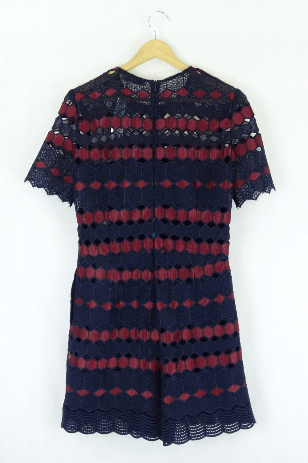 Sandro Blue And Purple Dress 3