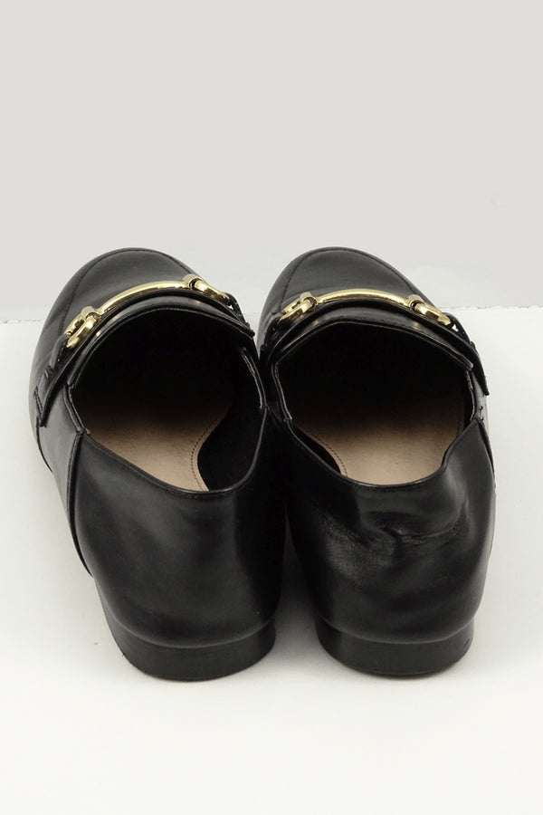Sportsgirl Black Loafers 37 Reluv Clothing Australia