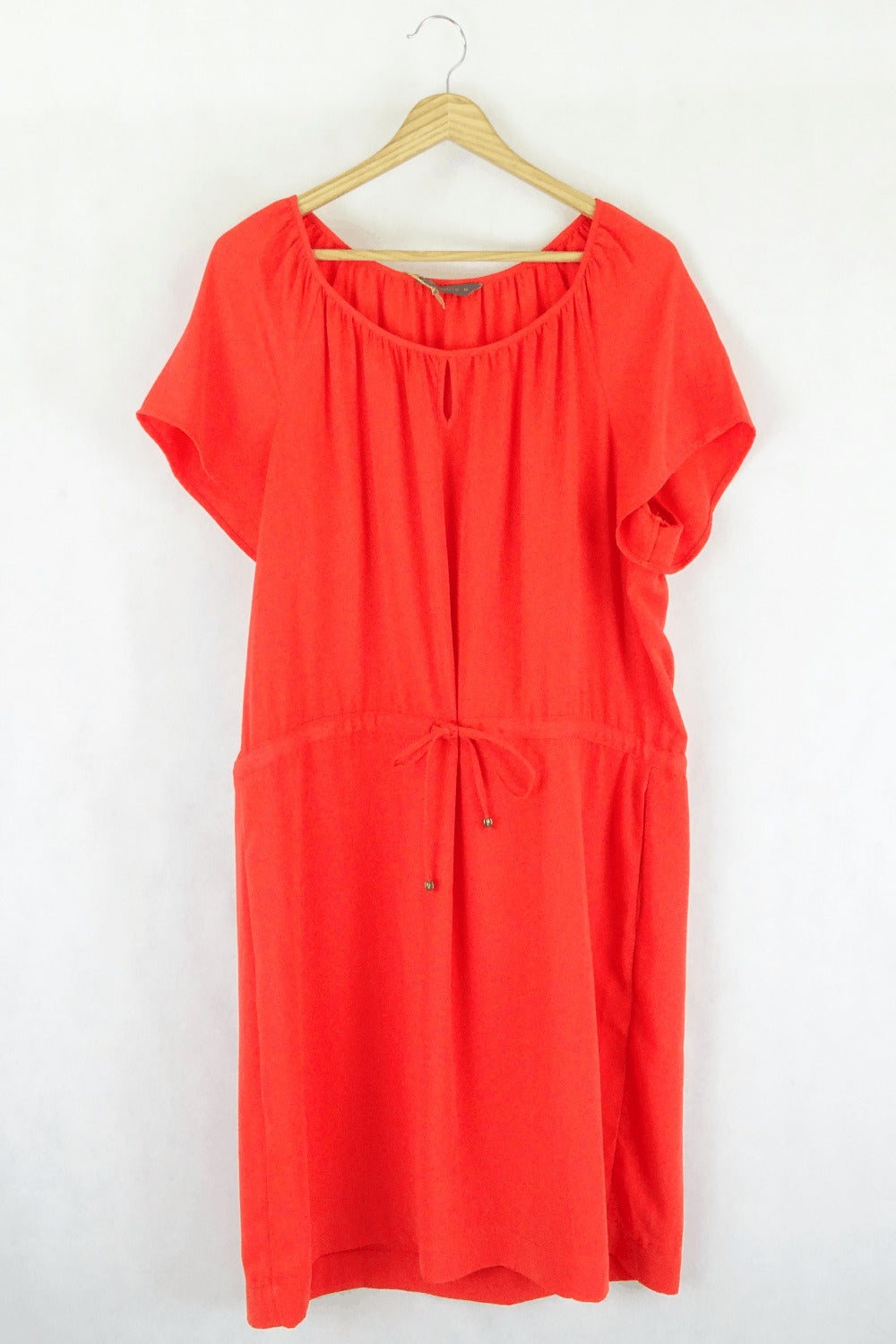 Jacquie E  orange dress 16
