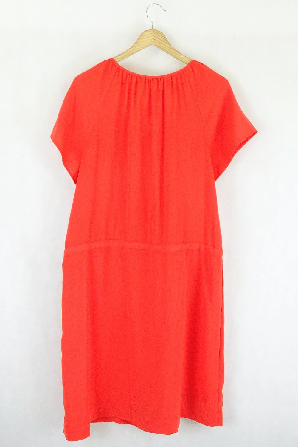 Jacquie E  orange dress 16