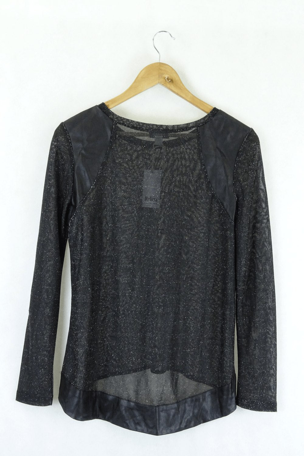 Witchery Black Sparkle Top XS