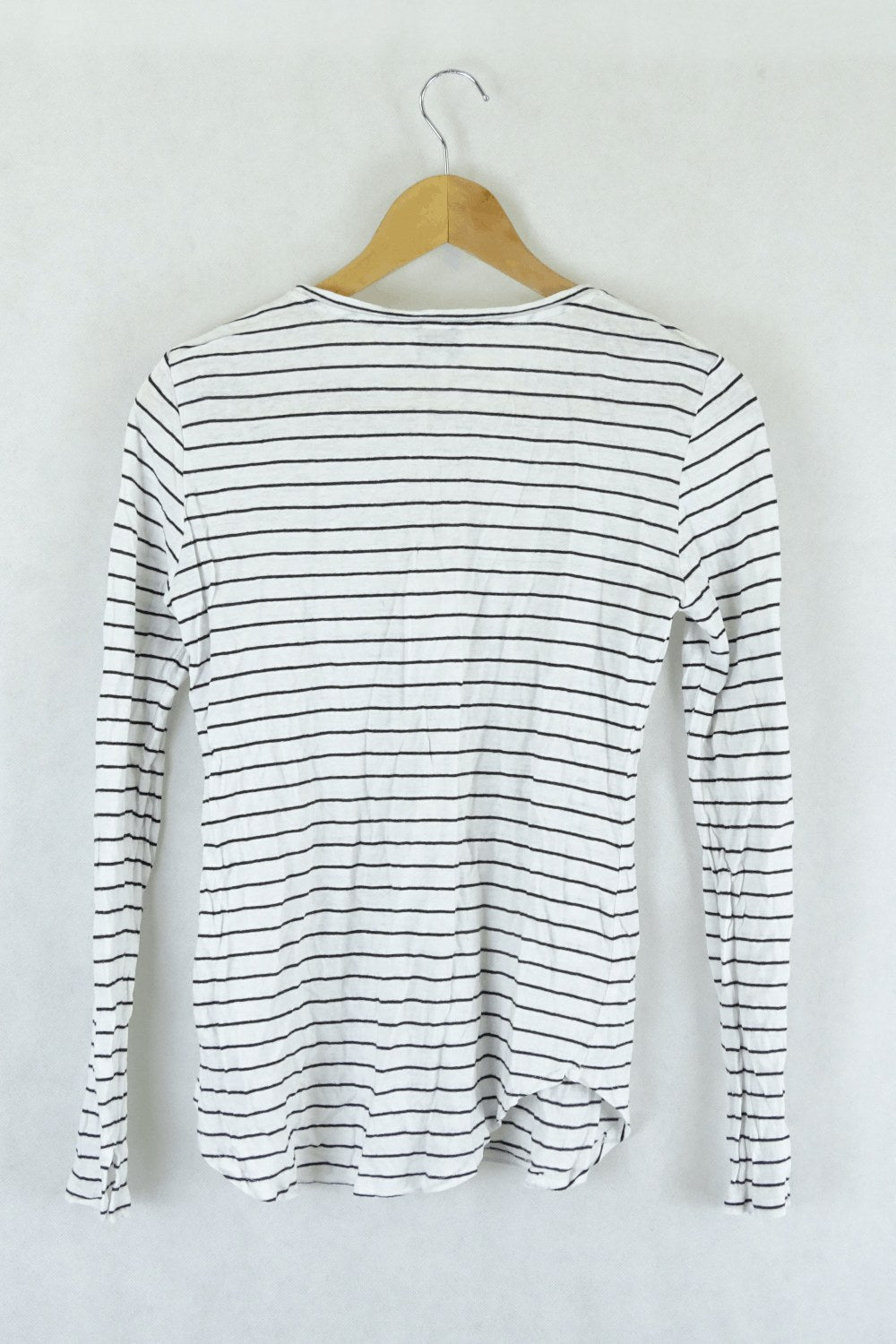 Witchery black and white striped top S
