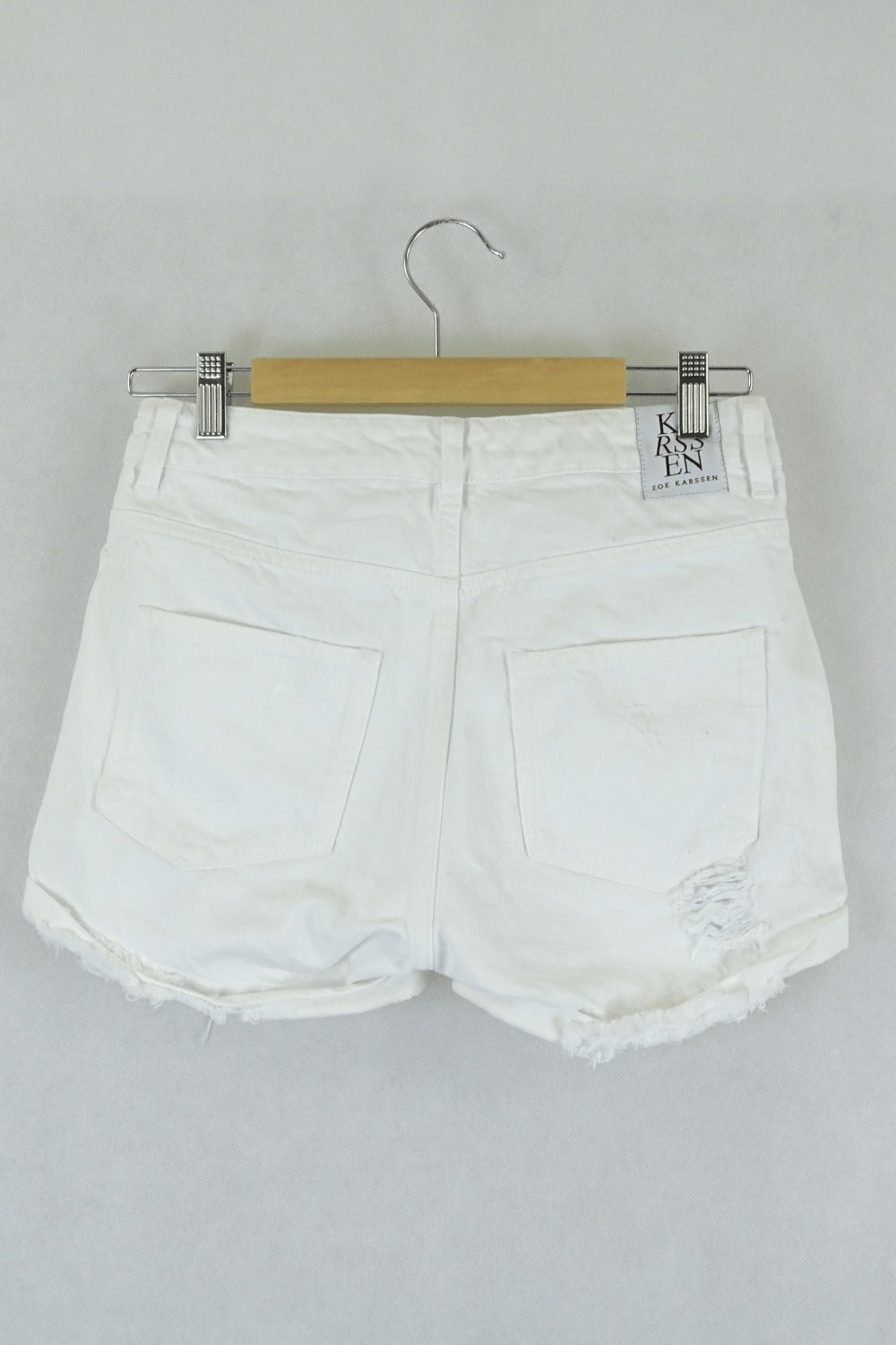 Zoe Karssen white shorts 24