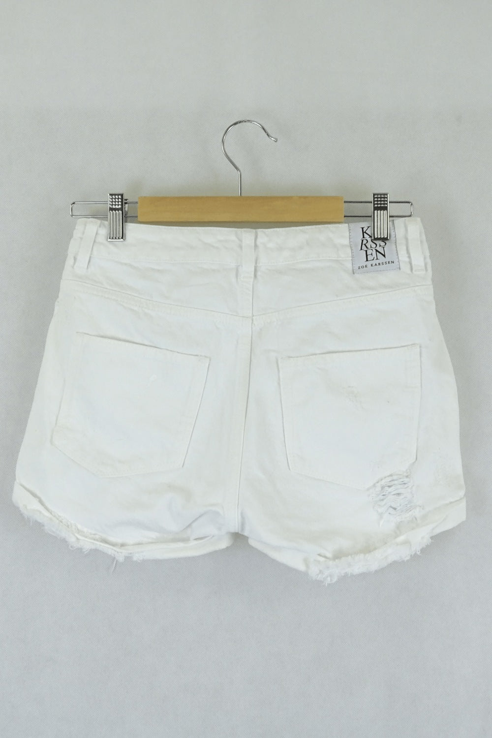 Zoe Karssen white shorts 24
