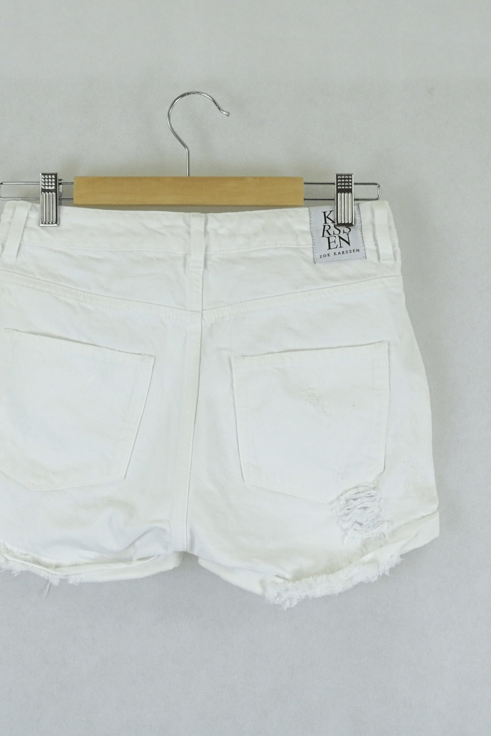 Zoe Karssen white shorts 6