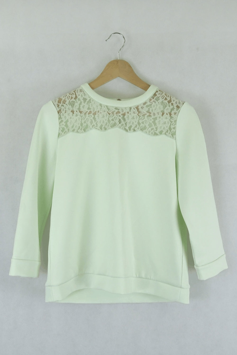 Ted baker green lace jumper 2