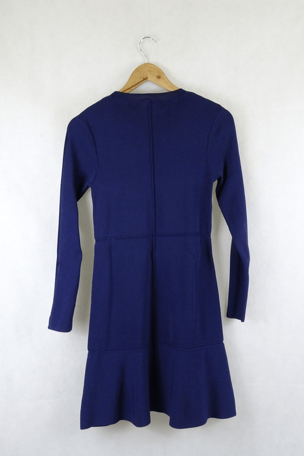 Zara Blue Knit Dress L