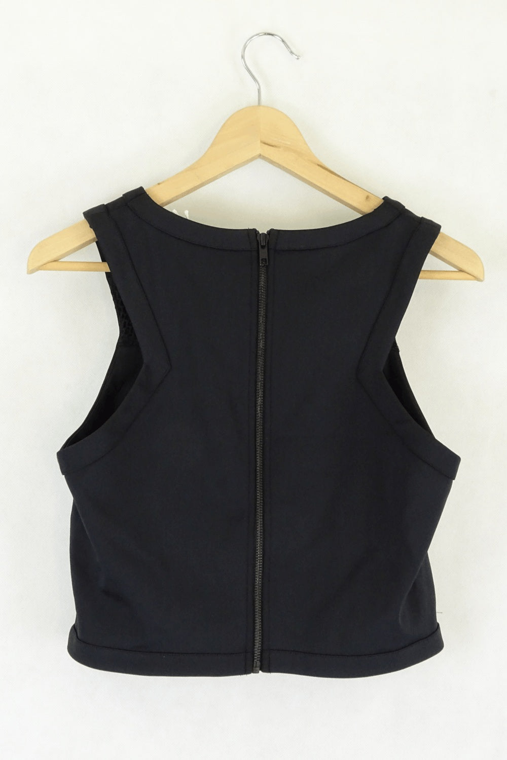 Seed Black Crop Top M