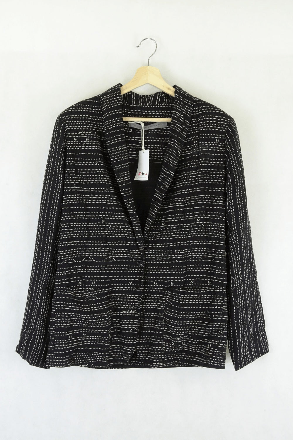 Raquel Allegra Black And White Blazer 2 (6AU)