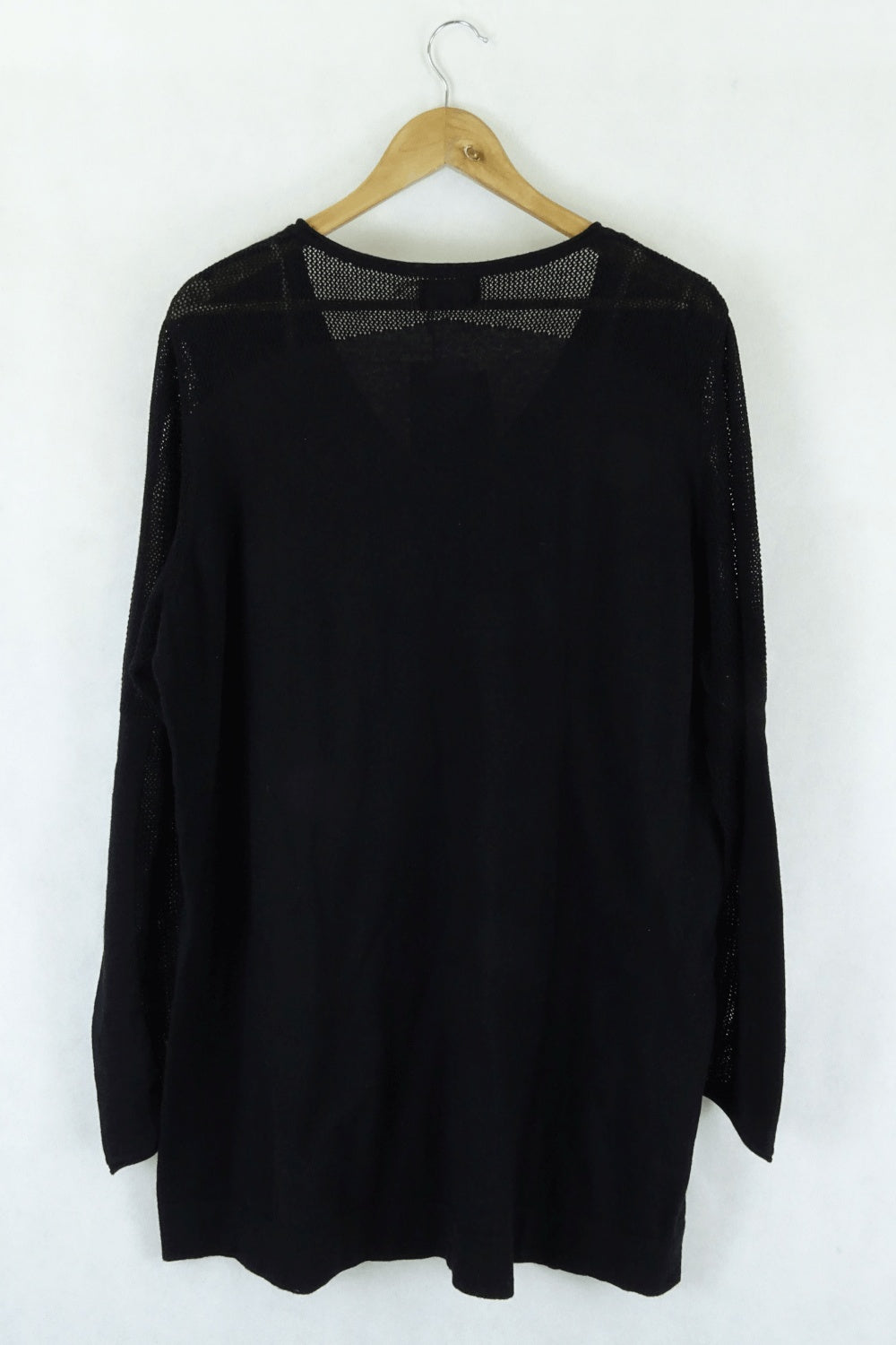 Sara Black Knitted Top XXL