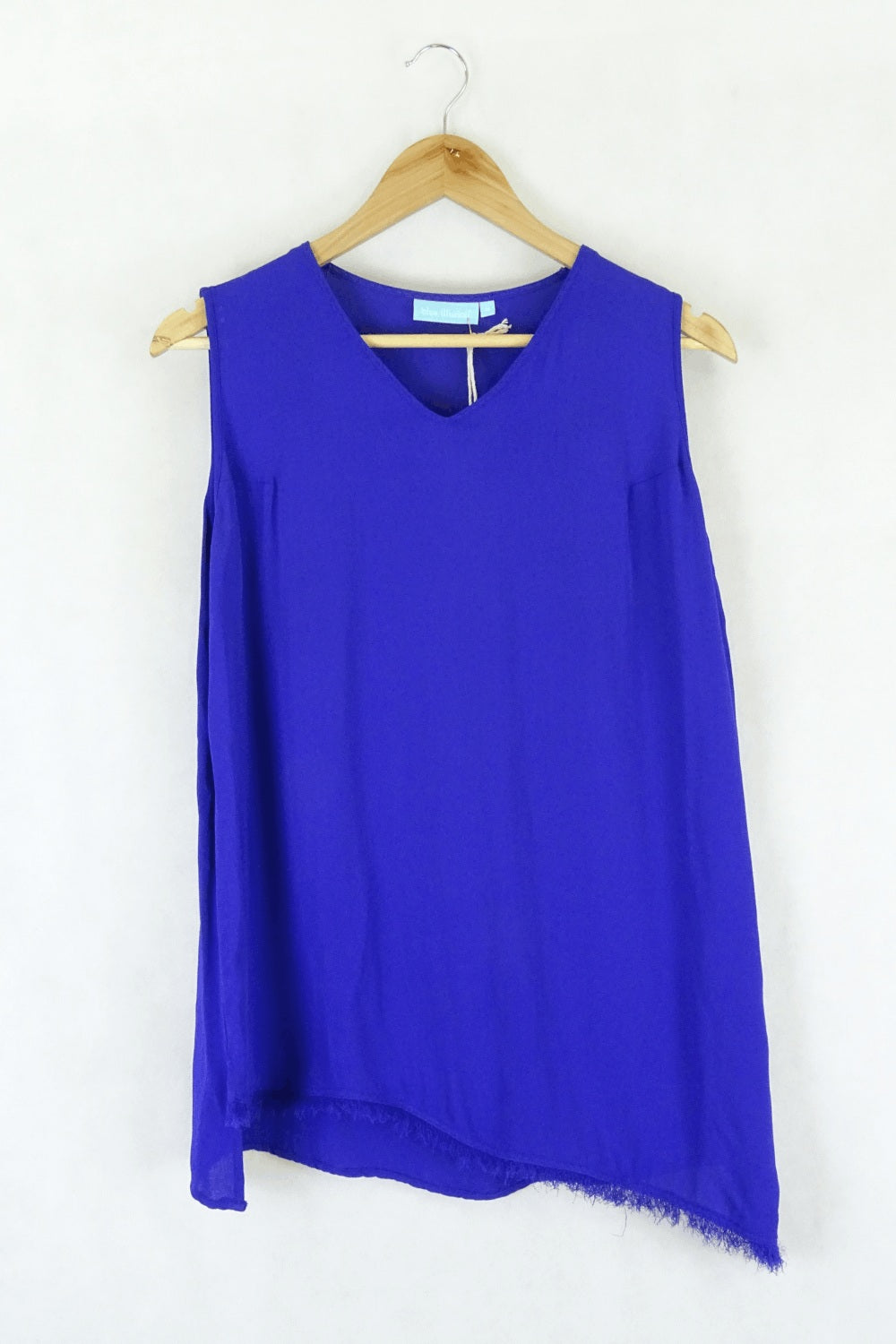 Blue Illusion Purple Top M